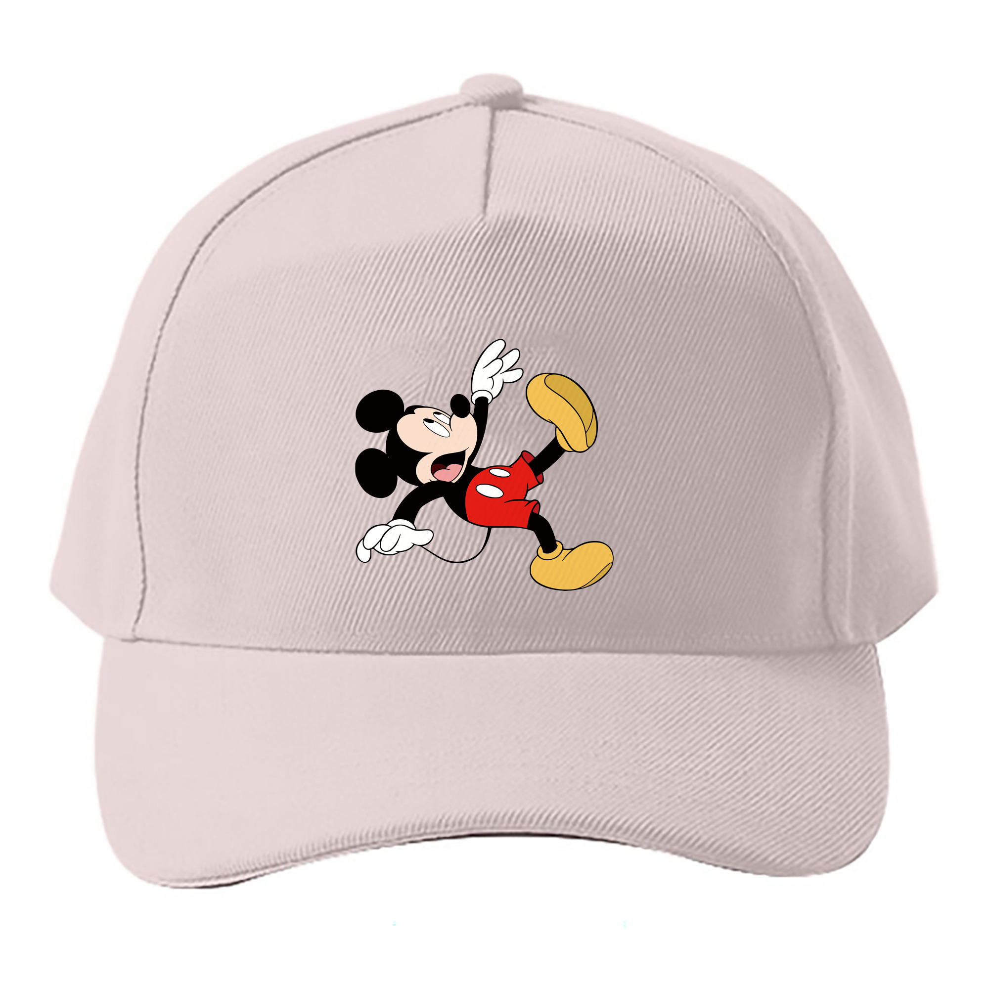 （画像用） ミッキーマウス Mickey Mouse ベースボールキャップ 綿100％ 男女兼用 帽子 スポーツ